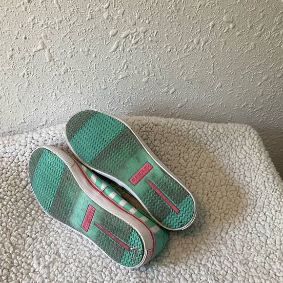 ❌Sperry Biscayne 1 Eye Sneakers boat shoes size 4 girls - Picture 9 of 11